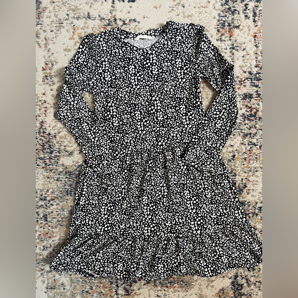Primark Black and White Patterned Dress
